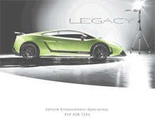 Tablet Screenshot of legacymobiledetailing.com